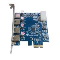 Desktop PCIE to 4P USB3.0 Expansion Card PCI-E to USB3.0 NEC Adapter Card