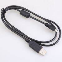 [HOT RUXMMMLHJ 566] Black 4.9 Ft 59 Inch 1.5M 8 Pin UC-E6ข้อมูลสาย USB กล้องสายเคเบิลสำหรับ Olympus Pentaxist FinePix สำหรับ Sony Nikon Coolpix ขายส่ง