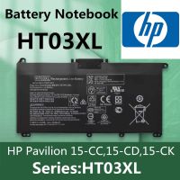 แบต แบตเตอรี่ HP Battery แบตเตอรี่โน๊ตบุ๊ค HP รุ่น HT03XL HP Pavilion 14-CE HP 14S-CF0033TX 15-CC, 15-CD, 15-CK 5S X360 Series ของแท้