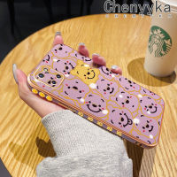 Chenyyyka เคส M60s ปลอกสำหรับ Samsung Galaxy Note 10 Lite ลายการ์ตูนวินนี่ช้อนส้อมมีดหมีพูห์ใหม่เคสมือถือกันกระแทกเคสซิลิโคนนิ่มแบบเต็มฝาหลังเคสกันกระแทกกล้อง