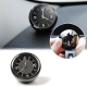 รถนาฬิกาเครื่องประดับนาฬิกาขนาดเล็กสำหรับรถช่องระบายอากาศ O Utlet คลิปแดชบอร์ดนาฬิกาแดชบอร์ดแสดงเวลานาฬิกาสากลภายในรถ