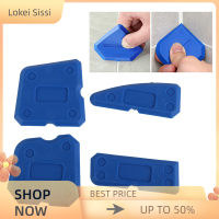 Lokei 4pcs caulking Tool Kit ซิลิโคน Joint sealant Spreader ไม้พายขูดขอบซ่อมเครื่องมือพื้นกระเบื้องขอบทำความสะอาดมือเครื่องมือ