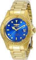 Invicta Mens Pro Diver Quartz Watch, Gold, 29940