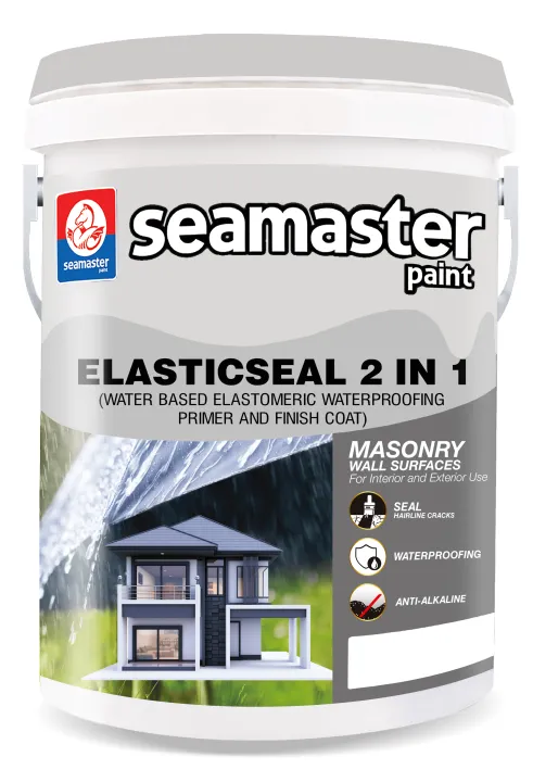 Seamaster Paint Elasticseal 2 in 1 8605 Water Based Elastomeric ...