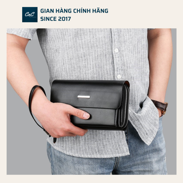 BẢO HÀNH 10 NĂM HÀNG NHẬP Clutch nam CHICHI FASHION VNA35 I Clutch nam hàng  hiệu