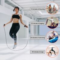 ☂ↂ♨ Speed Skipping Rope Weight Loss Sport Rolling Pin Primary Senior Cross Fit Comb Cardio Training Fitness Home Gym Jump Rope