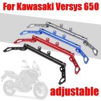 โอซี☃■ สำหรับ Kawasaki Versys 650 KLE อุปกรณ์เสริม KLE650เบาะนั่งกระจกขาตั้งที่จับโทรศัพท์มือถือบาร์ทรงตัวตัวยึดแผ่นนำทาง GPS