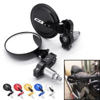 Spion Motor ปลายแท่งกลมพับได้3นิ้ว CB125R กระจกสำหรับ Honda CB650R CB190R CB250R CB300R CB1000R CB500X CB400