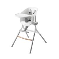 เก้าอี้ทานอาหารเด็ก BEABA Up&amp;Down High Chair - Grey/White