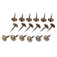 ❖ 100Pcs/lot Antique Bronze Upholstery Nails Jewelry Wood Box Sofa Tack Stud Pushpin Doornail Furniture Home Decor 8x15mm Hardware