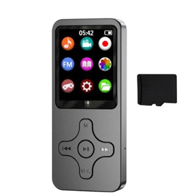 Mini MP3 MP4 Player 1.8 Inch LCD Screen Bluetooth Speaker HiFi Music Player Walkman with FM Radio Recording