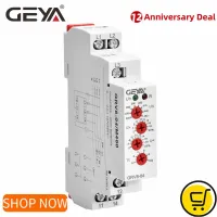 Geya Grv8-04 05 06 07 08รีเลย์สามเฟสควบคุมแรงดันไฟฟ้าลำดับเฟสความล้มเหลวมากกว่าแรงดันไฟฟ้าการป้องกันแรงดันไฟฟ้าเกิน