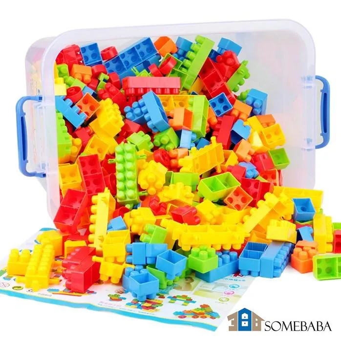 200pcs - Box 】388 Colorful Building Brick Colorful Building Block Box ...