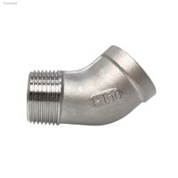 ✣ 1/8 1/4 3/8 1/2 3/4 1 -2 BSP Female To Male 45 Degree Elbow Connector Coupler 304 Stainless Steel Pipe Fitting Connector