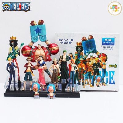 One Piece Figure Model Collection 2 years โมเดลวันพีช ฟิกเกอร์ วันพีช โมเดล โมเดลลูฟี่ 10 ชิ้น/เซ็ต ของเล่น ของสะสม ของขวัญ การ์ตูน อนิเมะ 🇨🇳