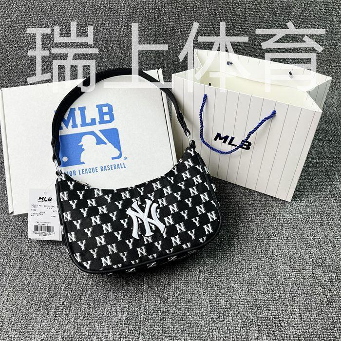 mlb-official-ny-south-koreas-new-armpit-bag-trendy-womens-fashion-yankees-presbyopia-with-the-same-style-one-shoulder-messenger-portable-baguette-hand-bag