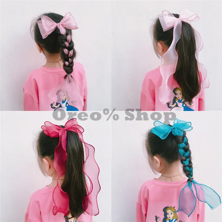 Oreo% Baby Kid Girl Korean INS Style Big Bow Knotted Hair Clip Chiffon Ribbon Party Bowknot Braided Hair Ponytail | Lazada PH Oreo% Baby Kid Girl Korean INS Style Big Bow Knotted Hair Clip Chiffon Ribbon Party Bowknot Braided Hair Ponytail | Lazada PH