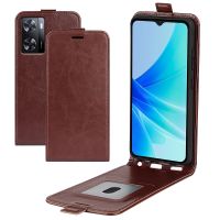 For Oppo A58 A17 A16e A96 A57 A55 A53S 5G A94 A36 A76 A16 A15 A54S A54 A74 A92S Case Vertical Open Down Up Flip PU Leather Cover