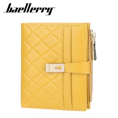 ZZOOI 2022 Mini Women Wallets 8 Card Holders Hasp Plaid Pattren Small Fashion Wallets Zipper Quality Female Purse Card Holder Wallet