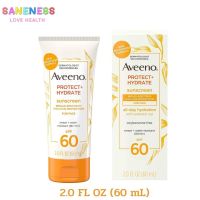 Aveeno Protect + Hydrate Sunscreen For Face SPF 60 (60 ml) ครีมกันแดด สำหรับทาหน้า