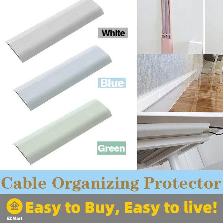 【Fast Shipping】 Colorful SelfAdhesive TV Cables Wires Cord Covers Wall