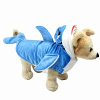 [COD] New dog clothes three-dimensional shark cute pet costume cat autumn and winter Halloween