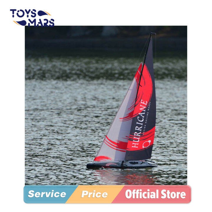TOYSMARS 2.4GHz 2Channel Remote Control Sailing Competition Remote Control Boat Electric Toy
