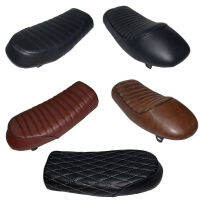 รถจักรยานยนต์ Cafe Racer Seat Cover Custom Vintage Hump Saddle Flat Pan R Seat Pad เบาะรองนั่งรถจักรยานยนต์สำหรับ Honda GN250