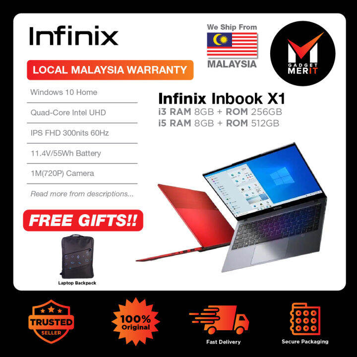 infinix laptop i3 512gb