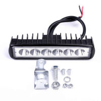 6 LED 18W รถ DRL ไฟทำงานสปอตไลท์ Universal Offroad รถยนต์รถบรรทุกขับรถไฟตัดหมอกไฟหน้า