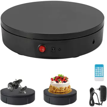 Electric Turntable Rotating Cake | Turntable Display Remote | Turntable  Electric 30 Cm - Swivel Plates - Aliexpress