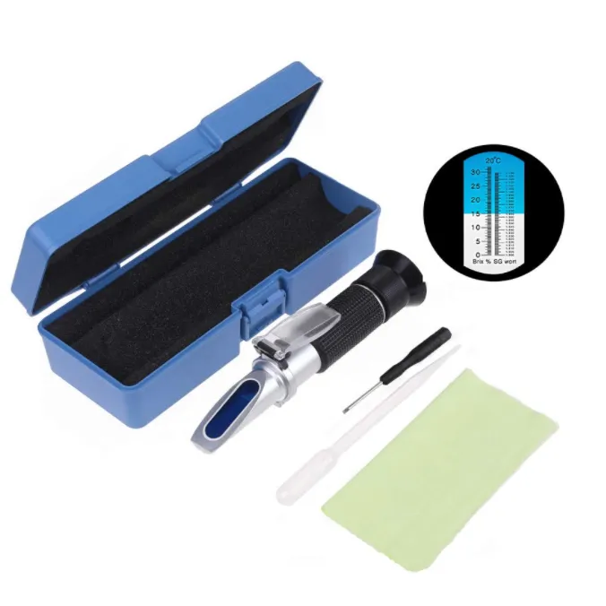 Refractometer สำหรับ Homebrew,เวิร์ตเบียร์ Refractometer แบบคู่แรง