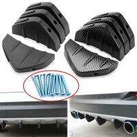 【CW】 4Pcs Car Rear Spoiler Modified Diffuser Cruze Aveo Lacetti Captiva Cruz Niva Orlando Sail