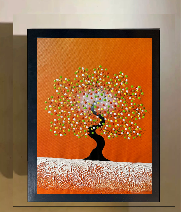 Money Tree Oil Painting Wall Decor Lazada PH