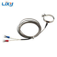 LJXH K-Type Throat Hoop Thermocouple Temperature Sensor Thermoelectrode 1 ~ 5M โลหะป้องกันลวดเครื่องฉีดอุปกรณ์เสริม