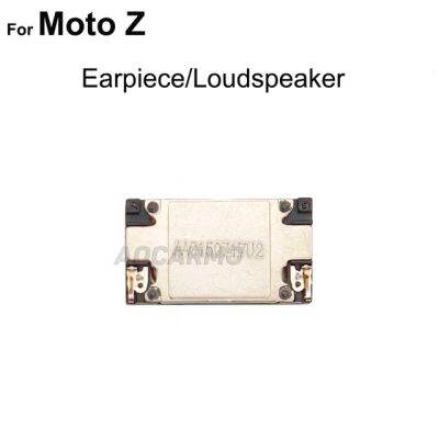 Aocarmo อะไหล่สำหรับ Motorola Moto Z Xt1650-05หูหูฟังสายเคเบิลงอได้ลำโพงเสียงกริ่งเตือนด้านล่างของลำโพง