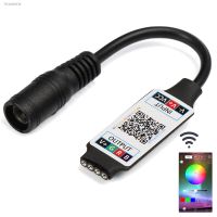 ✑△∏ Mini LED Bluetooth RGB Strip Light Controller Wireless Smart Phone Control DC 5-24V 6A For RGB 3528 5050 Strip Daily Accessories