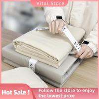 VITAL STORE ผ้าปูที่นอนยืดหยุ่นผ้าปูที่นอน4ชิ้น4ชิ้น4ชิ้นสายรัดผ้าลินินฉลากจัดระเบียบผ้าปูที่นอนแถบผ้าปูเตียงบ้าน