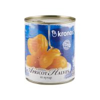 Kronos Apricot Halves in syrup 820g.