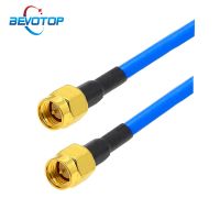 BEVOTOP SMA Male To SMA Male Connectors RF Coaxial Cable RG402 0.141" Cable High Frequency Test Cable 50ohm