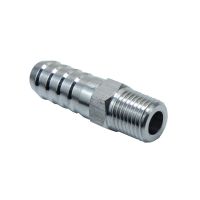 2Pcs 12 mm ID Hose Barb Tail To 1/4 BSPT male Hose Barb Fitting SS 304 Stainless Steel Barstock