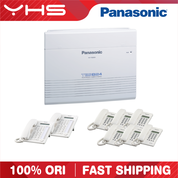 PANASONIC KX-TES824 Advanced Hybrid System With KX-AT7730 & KX-T7703 ...