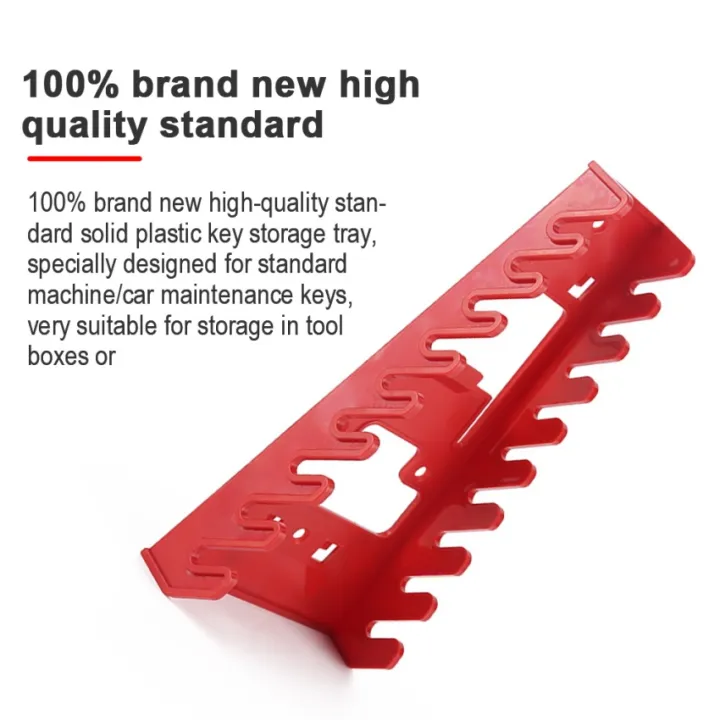 Plastic wrench storage rack tool storage storage tool shelf sorter