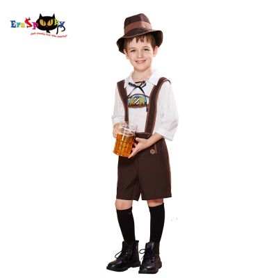 เครื่องแต่งกายเทศกาล Oktoberfest สำหรับเด็กเบียร์เด็กเทศกาลปาร์ตี้คอสเพลย์