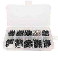 500 Pieces Set Computer Screws Assortment with Storage Laptop Screw Desktop Accessories Replacing Parts