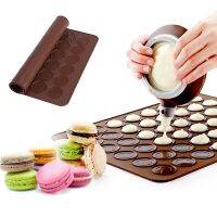 【CW】 Silicone Baking Pastry Sheet   Macaroons - 48 Aliexpress