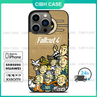 Fallout Boy Character กรณีโทรศัพท์มือถือ iPhone 14 Pro Max / iPhone 13 Pro Max / iPhone 12 Pro Max / XS Max / Samsung Galaxy Note 10 Plus / S22 Ultra / S21 Plus ฝาครอบป้องกันการตก 1119