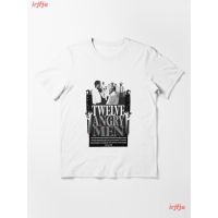 2023 12 Angry Men Gift Music Fans Essential T-Shirt เสื้อยืด ดพิมพ์ลาย เสื้อยืดผ้าฝ้าย คอกลม cotton แฟชั่น sale Unisex  2UDW