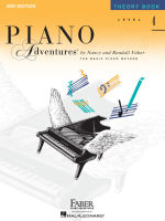 หนังสือเปียโน Basic Piano Adventures Level 4 Theory
