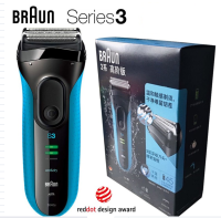 Braun Series 3 3010S/3040S Electric Shaver with Fully Washable Wet &amp; Dry 5Minutes Fast Charging Razor for Mans Shaving